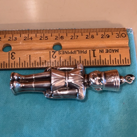 R M Trush Sterling Toy Soldier Pendant/Ornament EEEUC - Picture 5 of 6